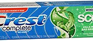Crest + Scope Outlast Complete Whitening Toothpaste, Mint 4.0 oz single 1 pack