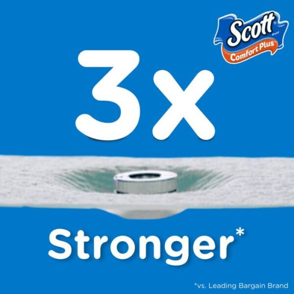 Scott ComfortPlus Big Roll Toilet Paper Bath Tissue 12 rolls - Image 3