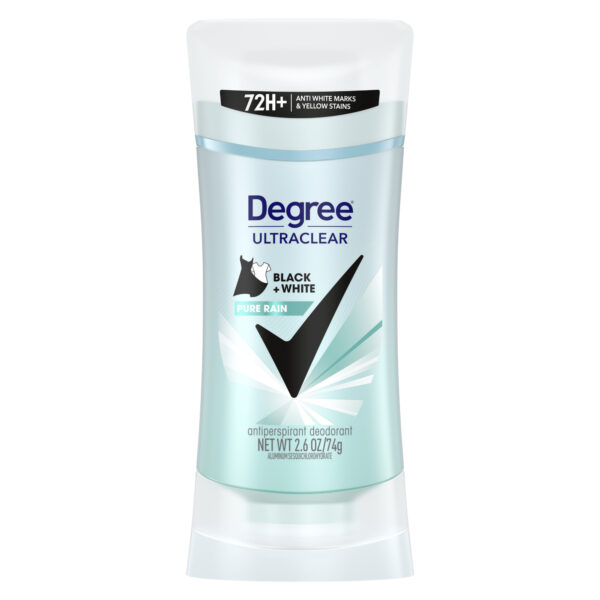 Degree UltraClear Black+White Pure clean Antiperspirant Deodorant 2.6 oz