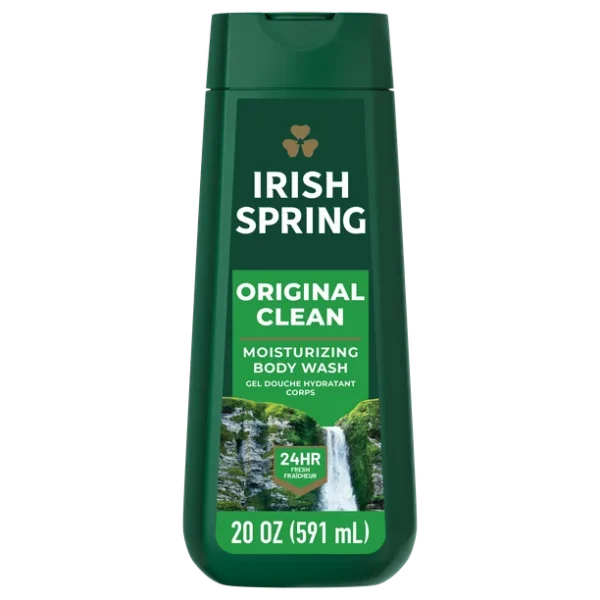 Irish Spring Mens Body Wash, Original Clean Scented Body Wash for Men, 20 Oz Bottle
