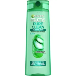 Garnier Fructis Pure Clean Fortifying Shampoo, Aloe and Vitamin E Extract, 12.5 fl oz