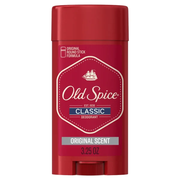 Old Spice Classic Deodorant for Men, Original Scent, 3.25 oz