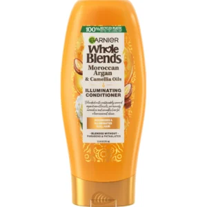 Garnier Whole Blends Illuminating Conditioner with Moroccan Argan, 12.5 fl oz